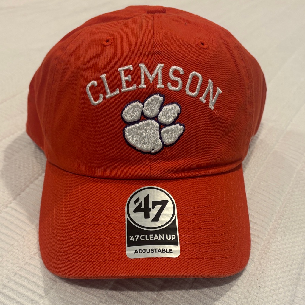 Clemson 47 Brand Adjustable Hat Clemson 47 Brand Adjustable Hat